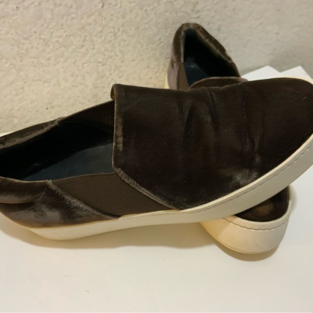 Vince Warren Platform velvet brown Sneakers size 8 - Picture 5 of 13